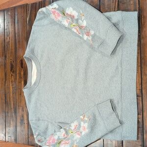 Driftwood Teddy Embroidered Sweatshirt